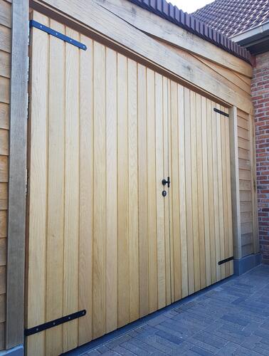 Dubbele eiken Deur Te Roeselare