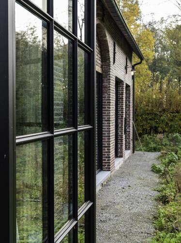SL38 Steellook ramen Oude hoeve