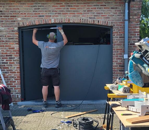 Renovatie aluminium deuren